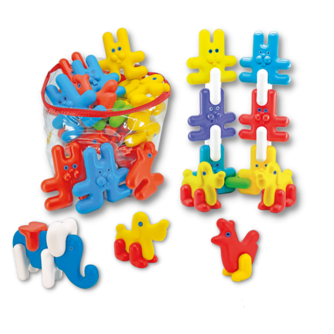 Animais Conjunto De Encaixe