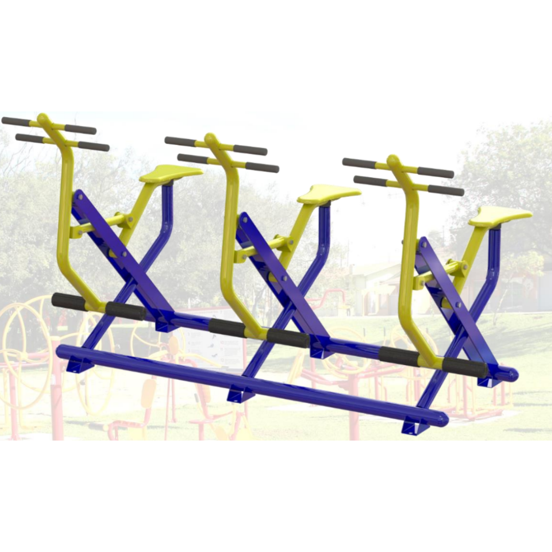 Simulador De Cavalgada Tripla