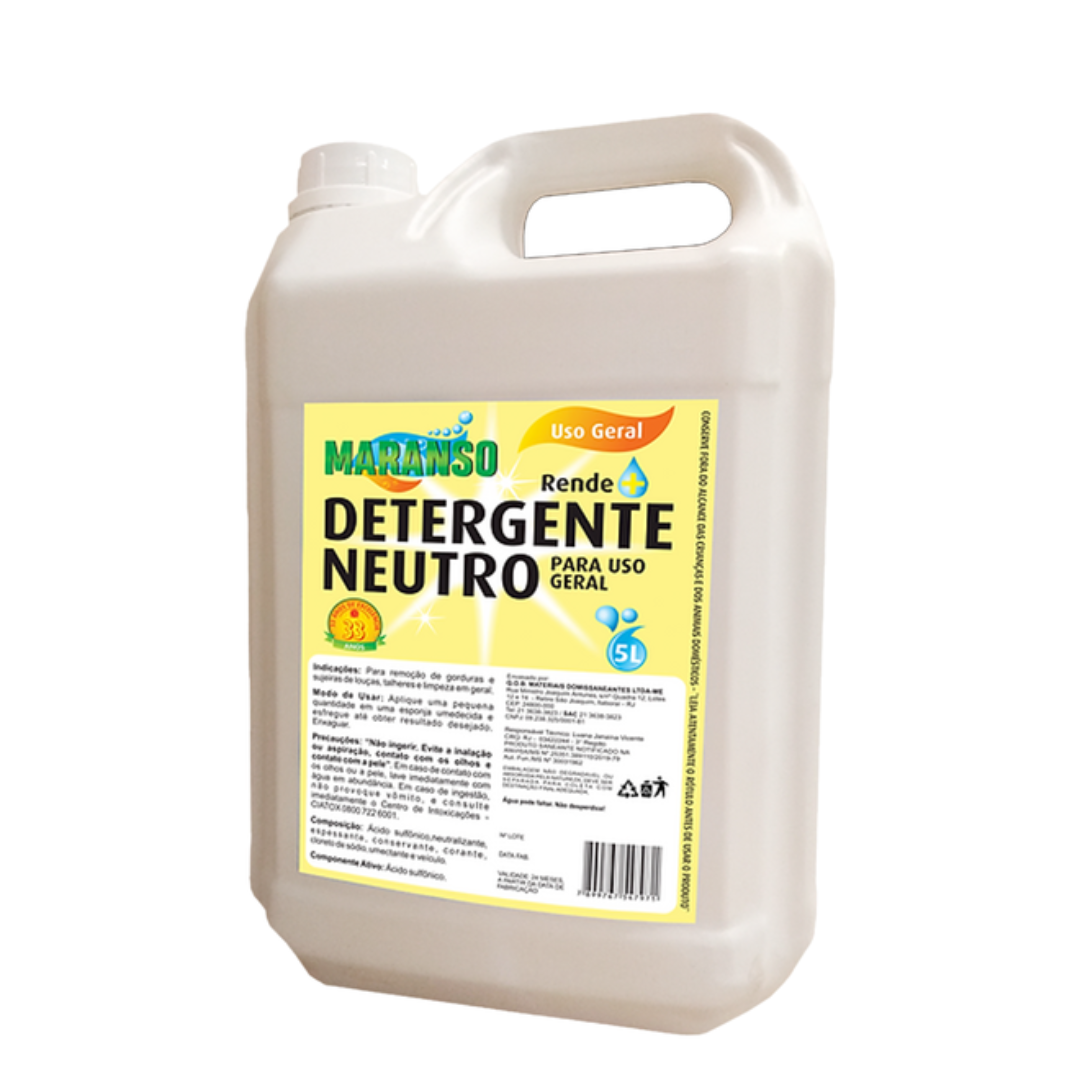 Detergente Líquido 5 Litros - Maranso