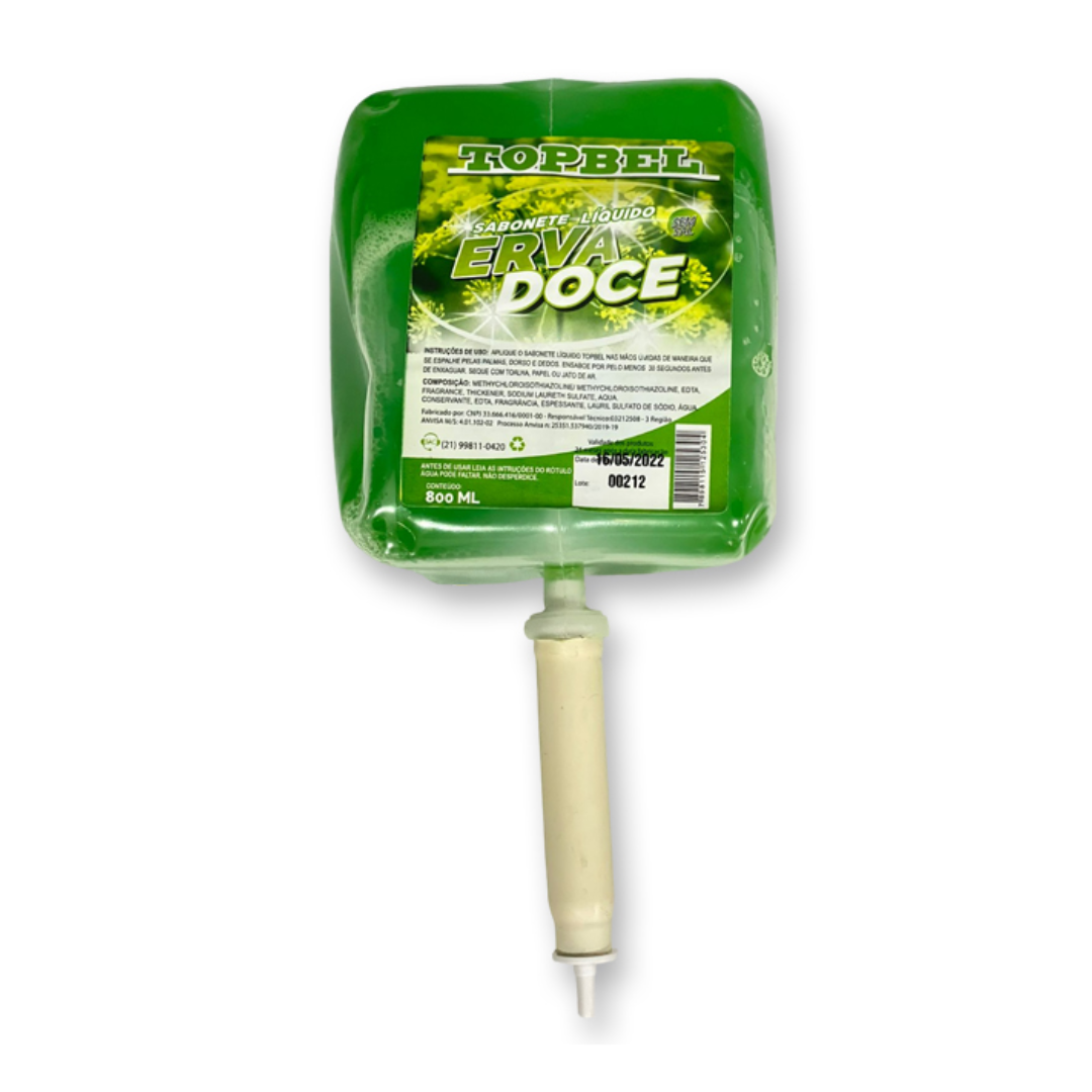 Sabonete Líquido Concentrado 800ml - Top Bel