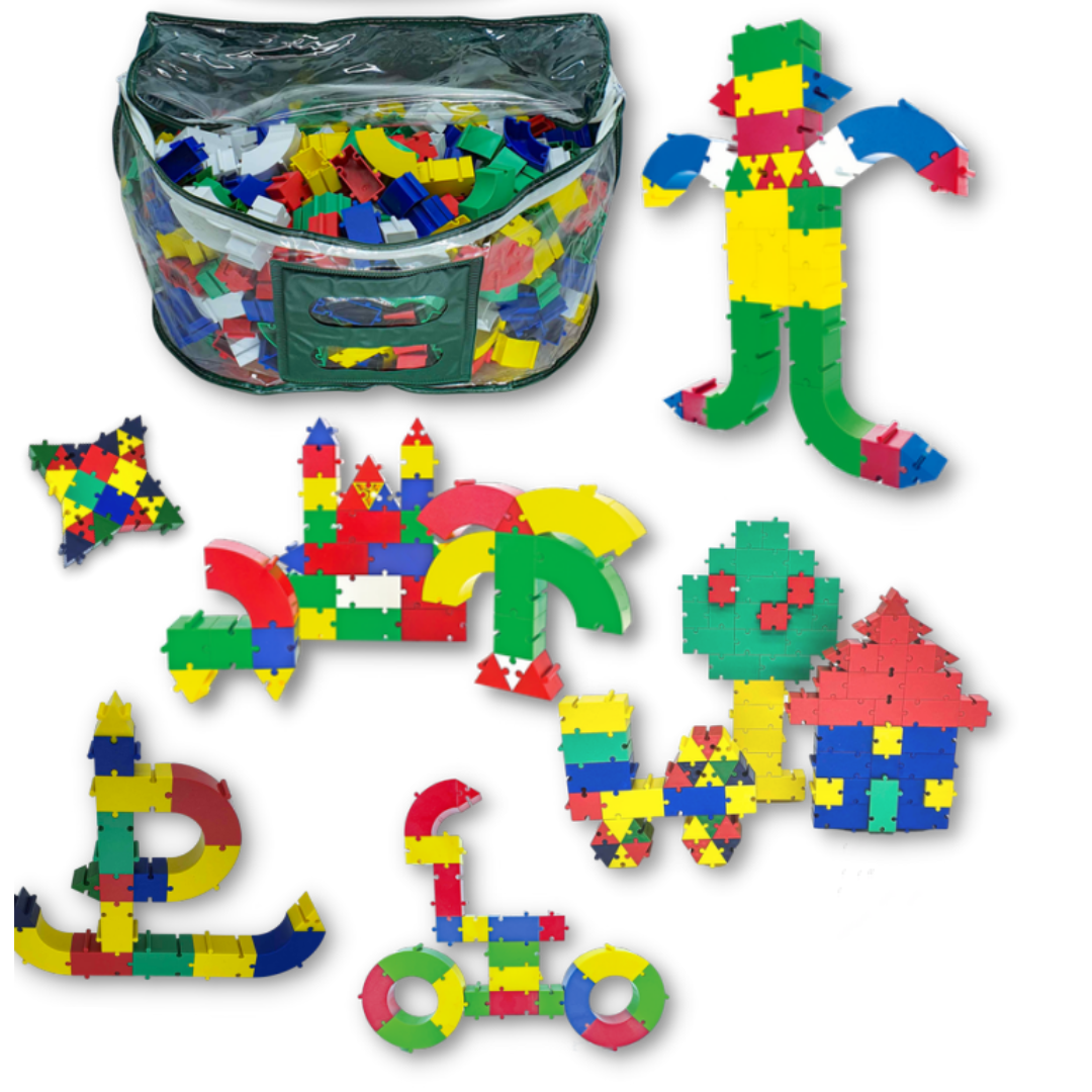 Multiblocos Conjunto Com No Mínimo 500 Peças