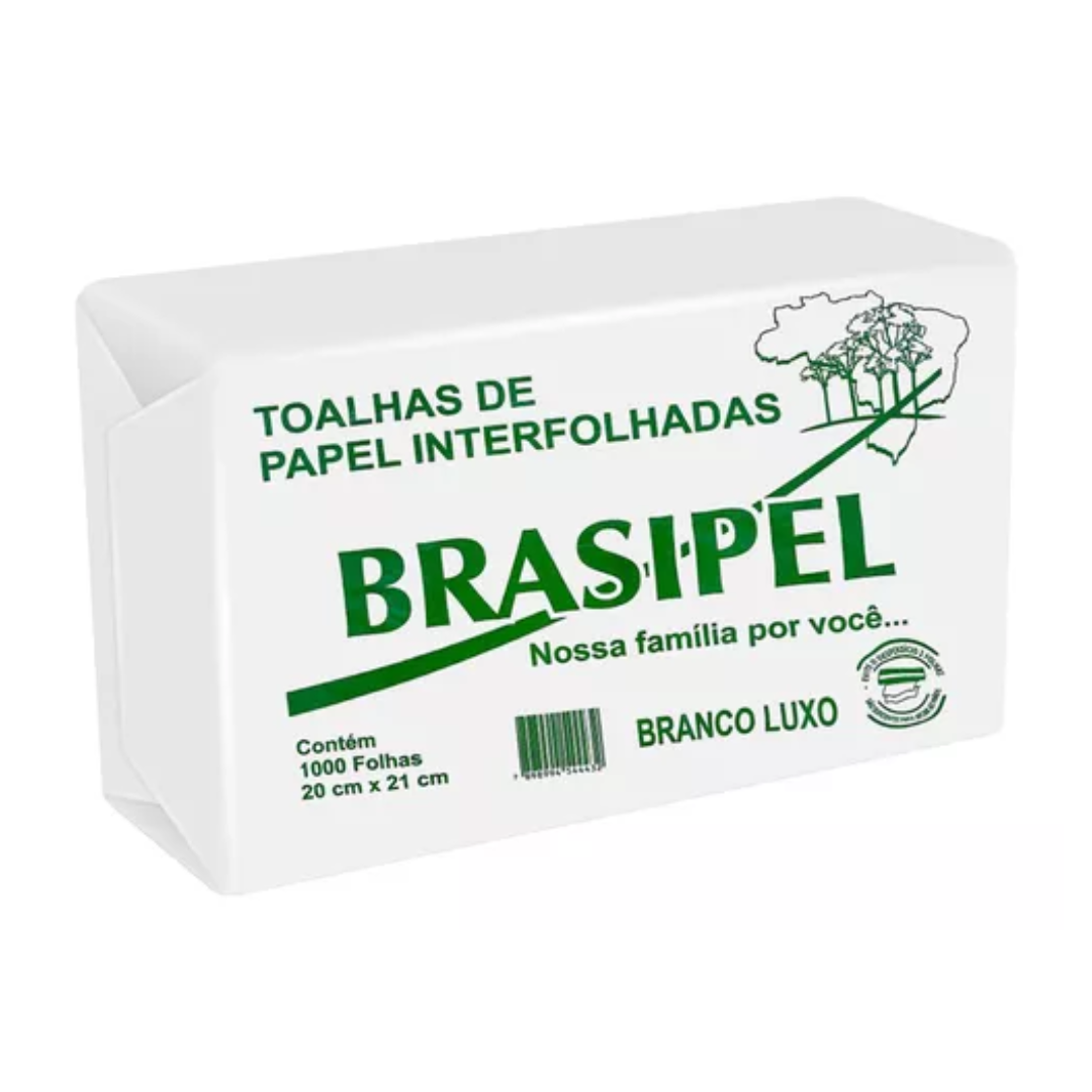 Papel Toalha Interfolhadas - Brasipel