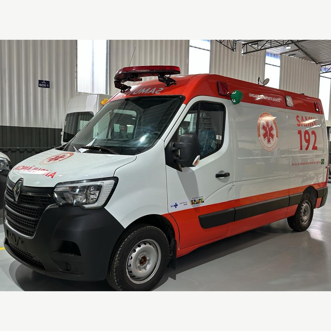 Ambulância tipo D - Renault Master L2H2