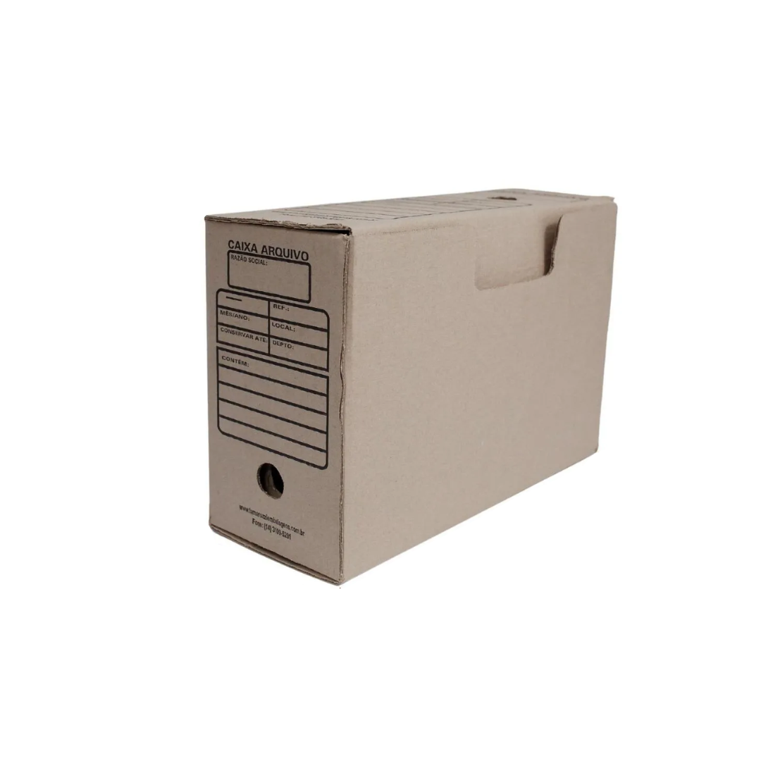 Caixa Box P/ Arquivo Papelão