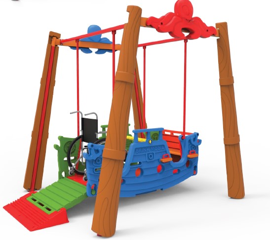 Balanço Adaptado Para Cadeirantes