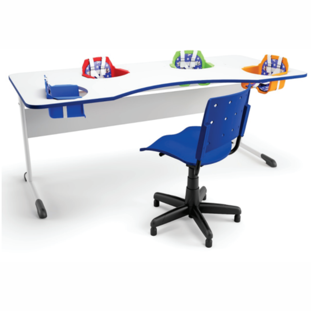 Mesa Refeição Maternal 4 Lugares