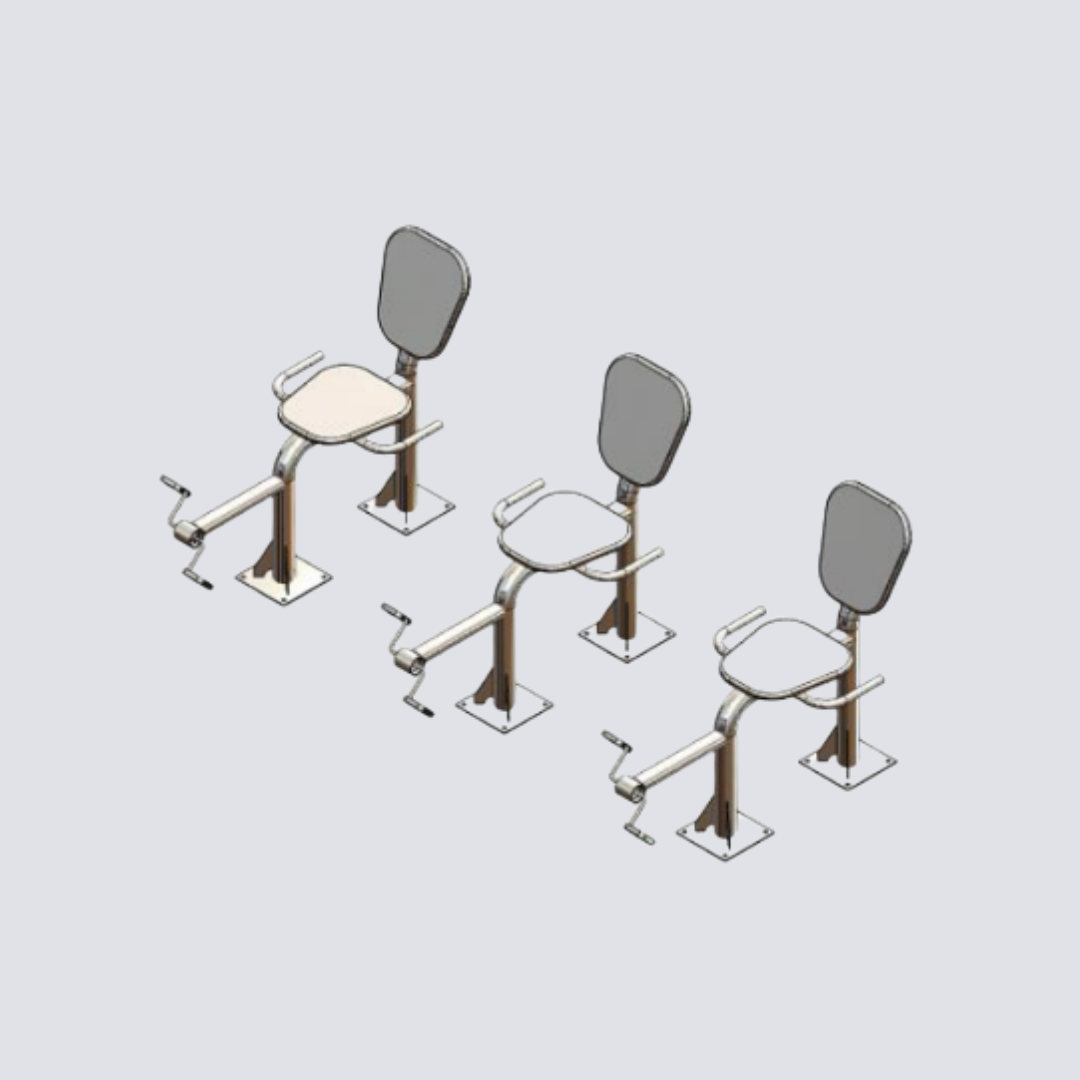 Bicicleta Tripla Inox