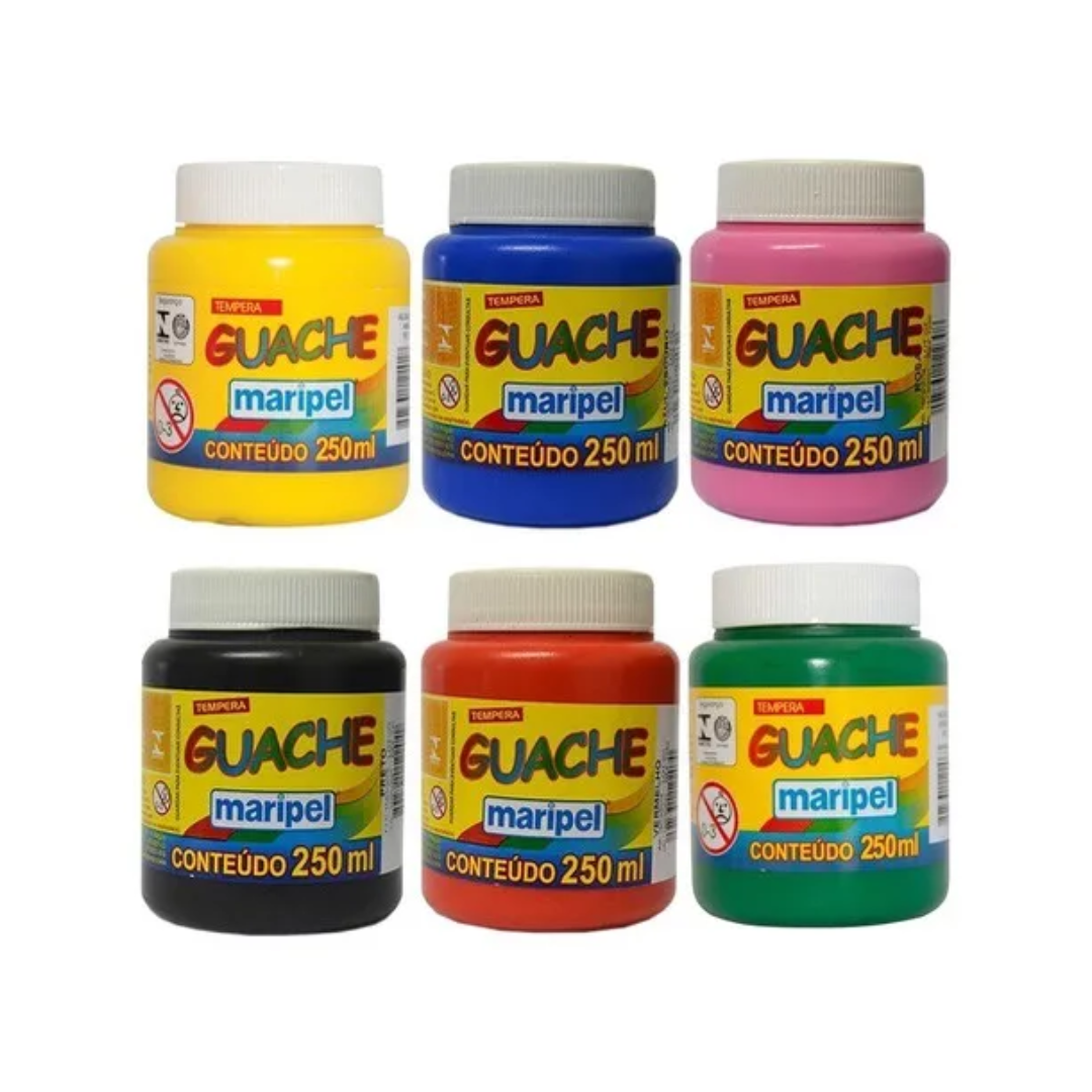 Tinta Guache 250ml - Maripel
