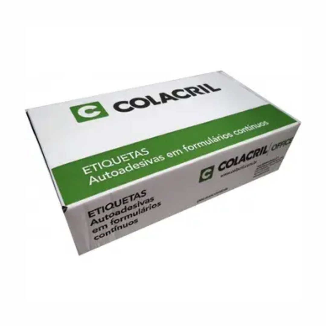 Etiqueta para Impressora Matricial 89x23,4mm - Colacril