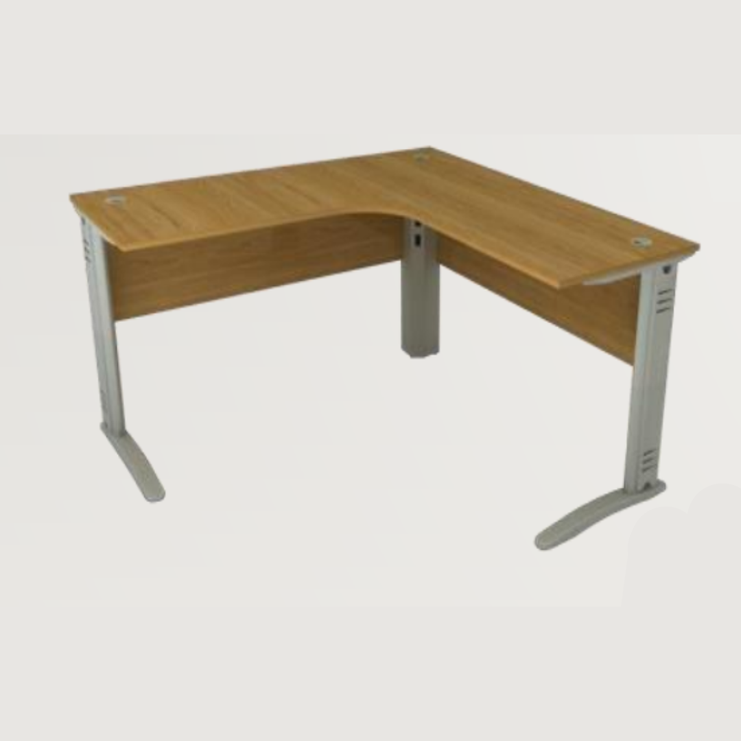 Mesa de Trabalho Orgânica Tampo Único Medindo 1600x1600x600/740