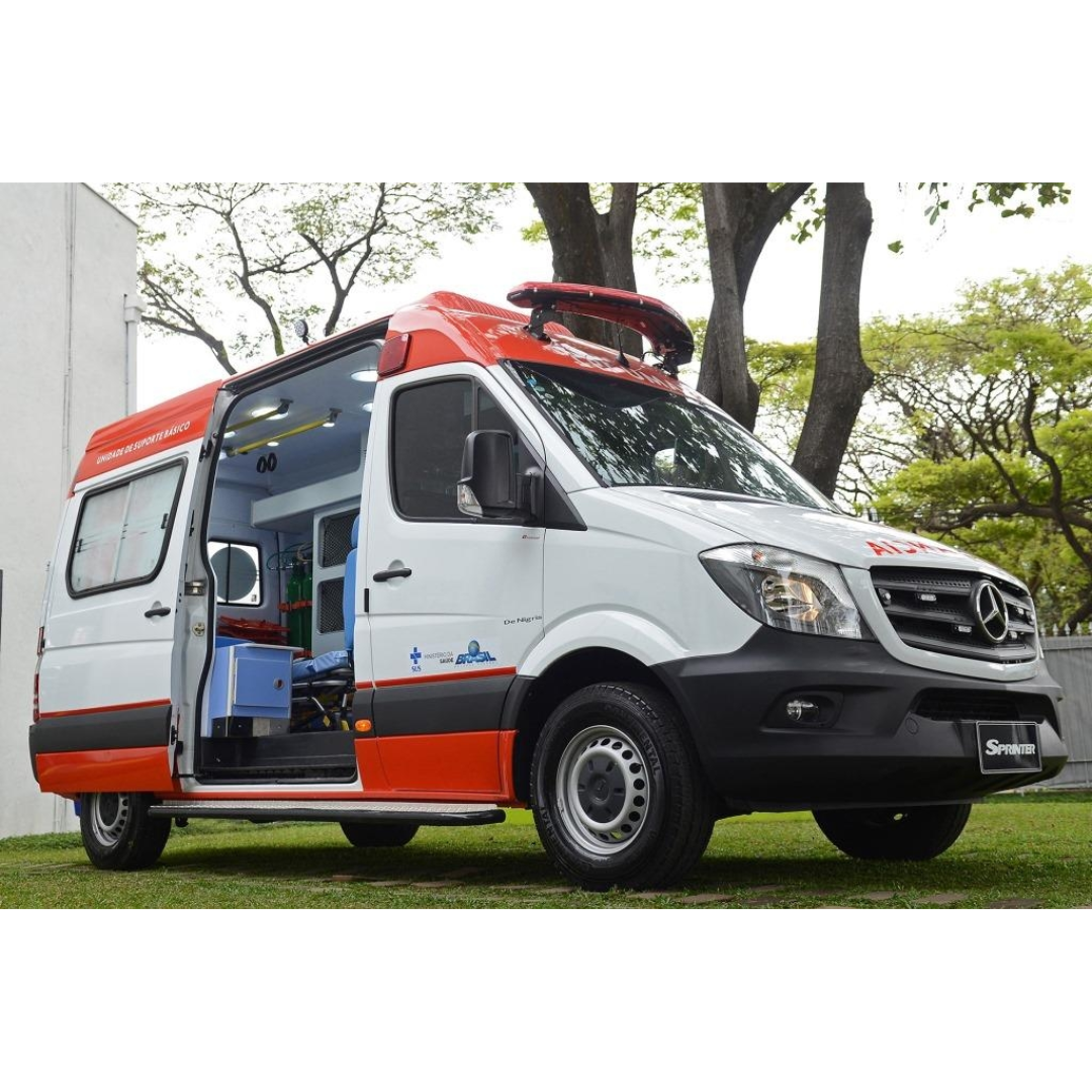 Ambulância UTI Com Equipamentos - Mercedes Benz Sprinter
