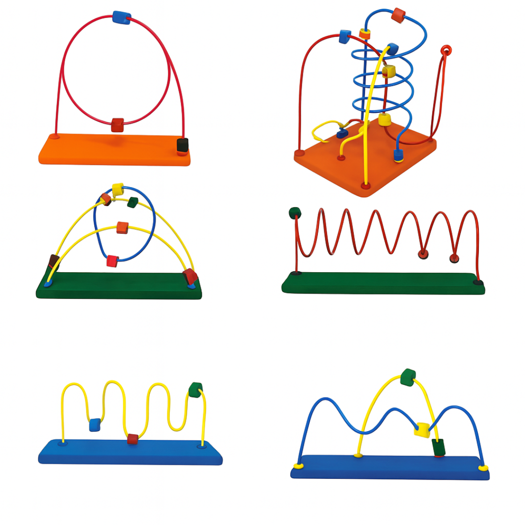 Aramados – Conjunto Educativo com Base de Madeira