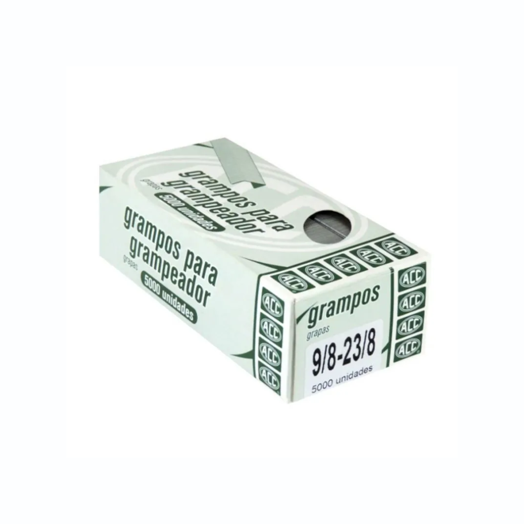 Grampo para Grampeador Galvanizado n° 23/8 - ACC