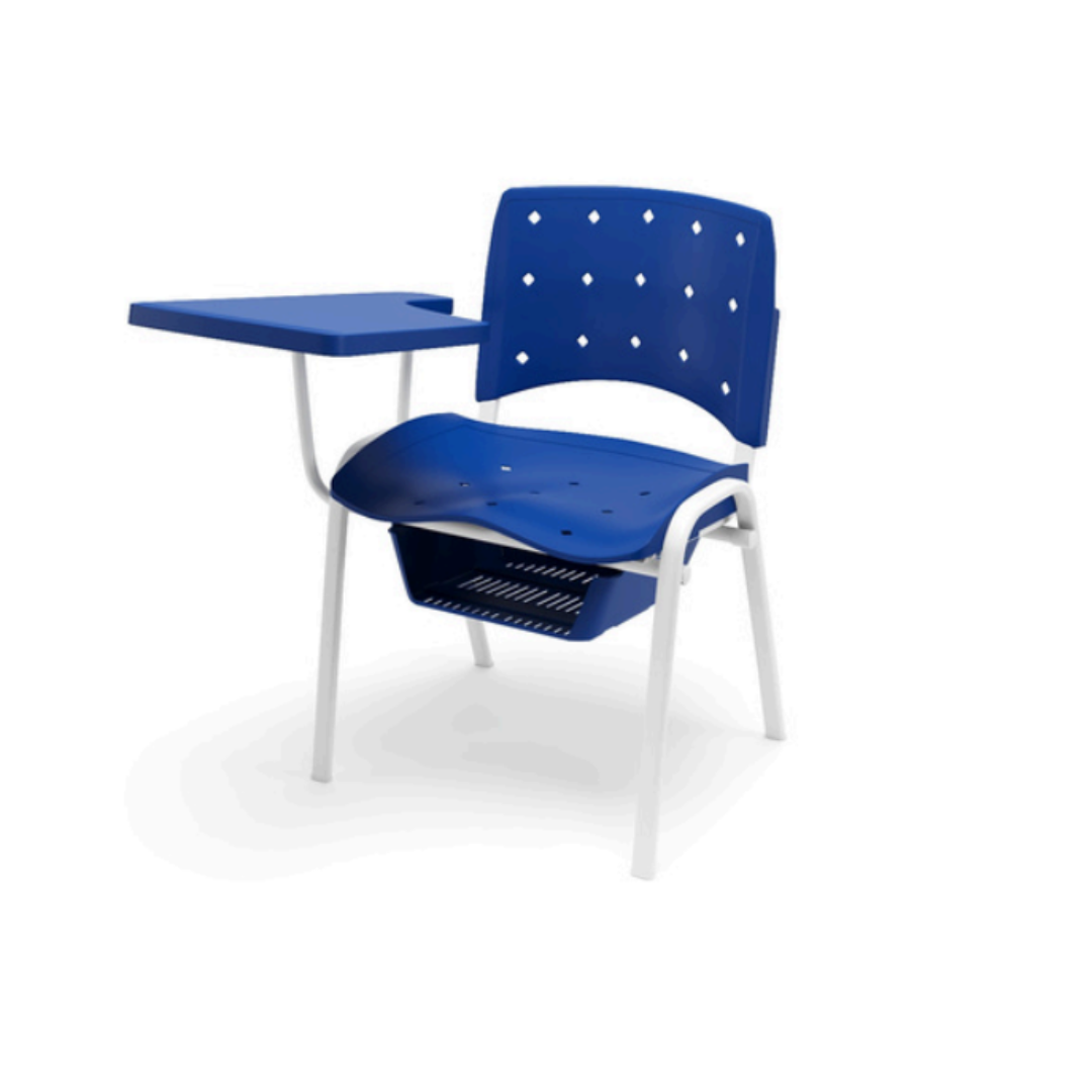 Cadeira Universitária Adulto Prancheta Lateral