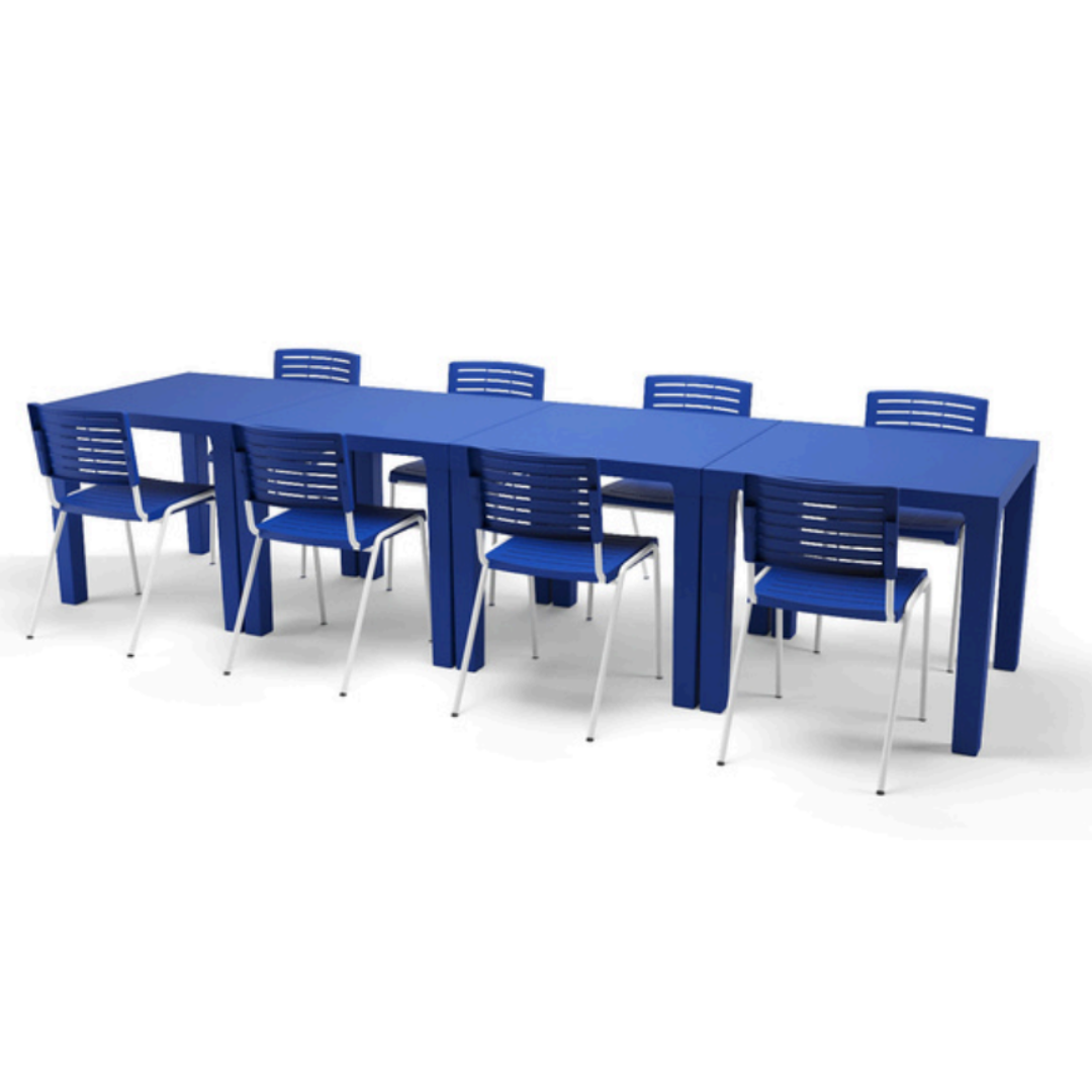 Conjunto Refeitório Adulto 8 Lugares