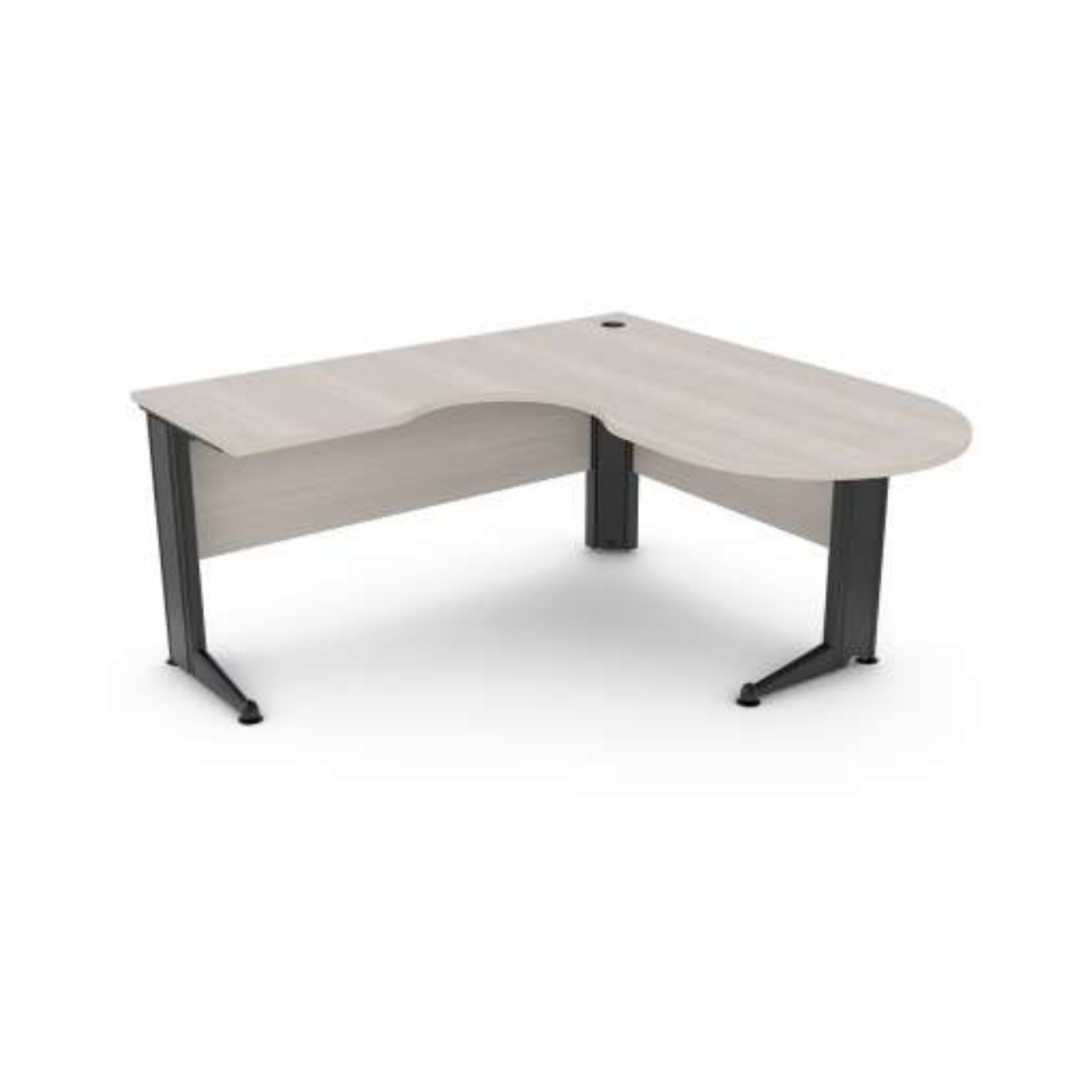 Mesa tipo Península 1400x1600x600x600x740mm