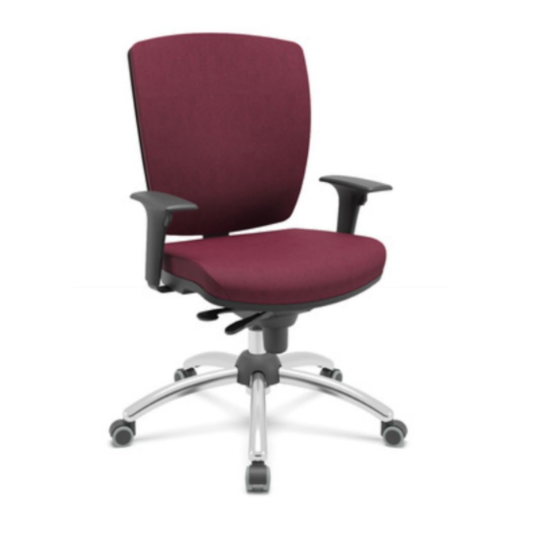 Cadeira Giratória com Espaldar Alto Estofado