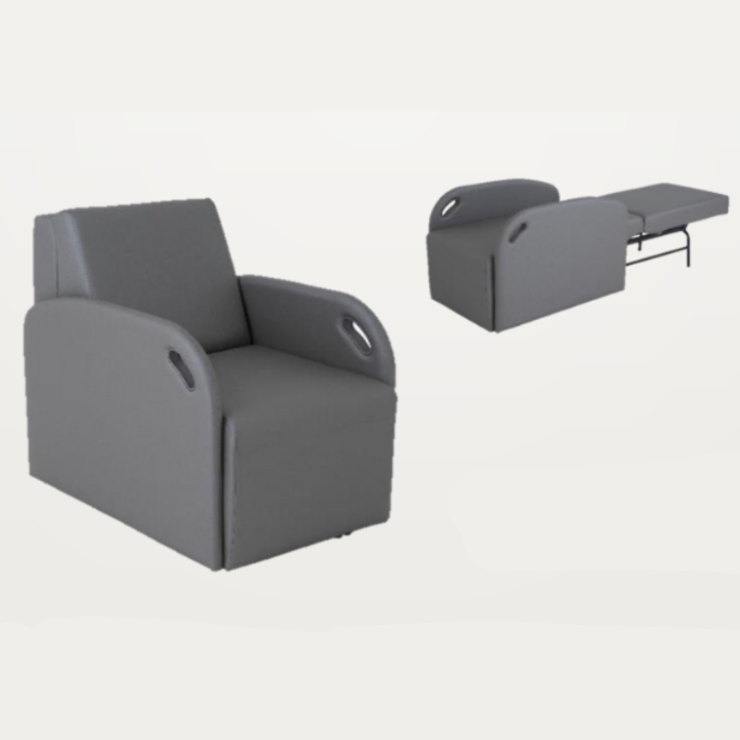 Poltrona Cama para Acompanhante de Quarto em Hospitais e Clínicas