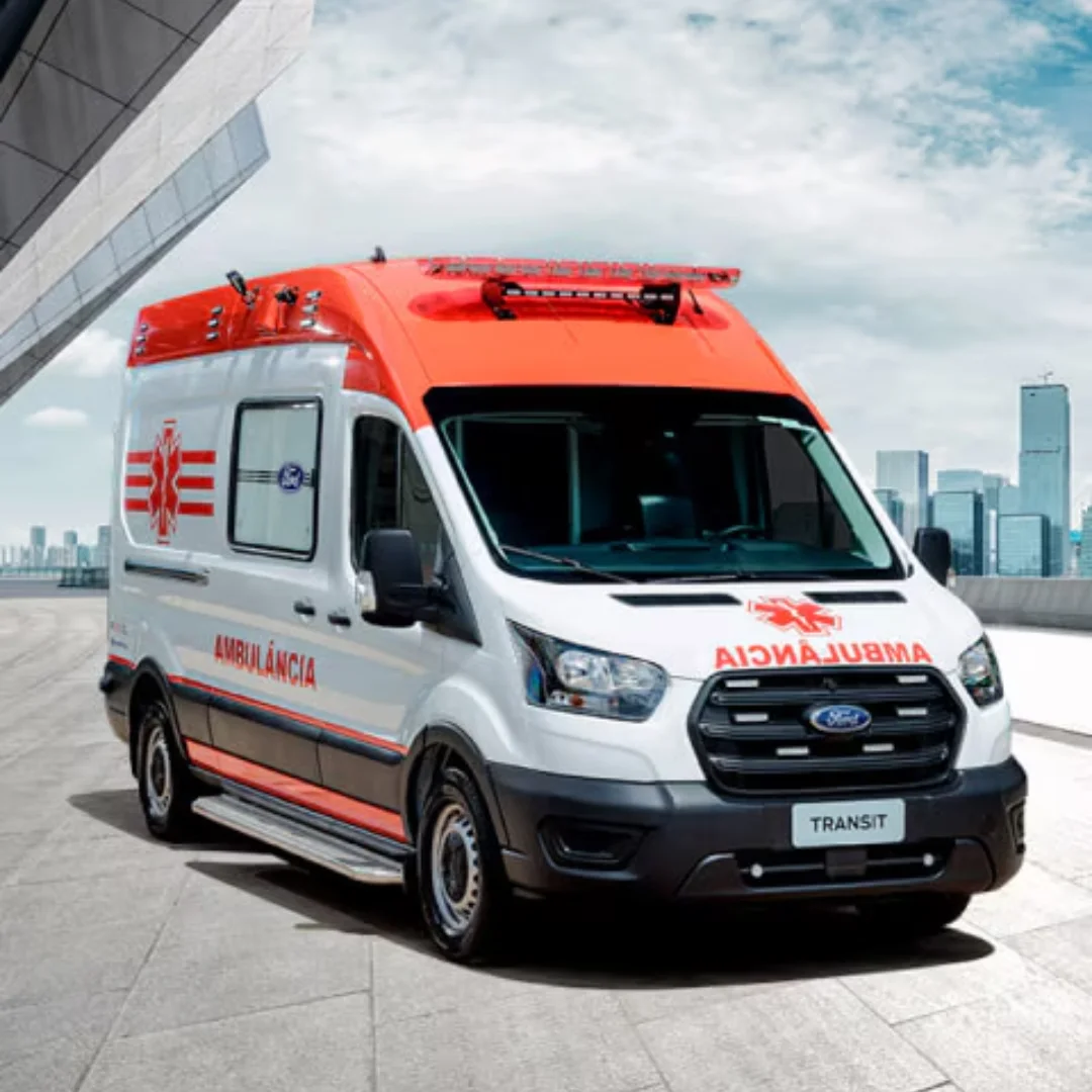 Viatura Ambulância Suporte Básico (Tipo B) - Ford Transit