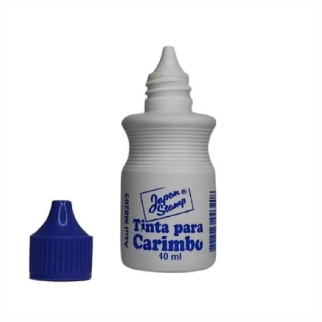 Tinta para Carimbo Azul - Japan