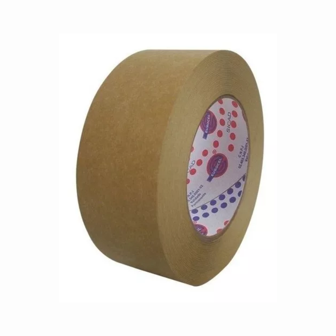 Fita Adesiva 48mmx50m Marrom - Eurocel