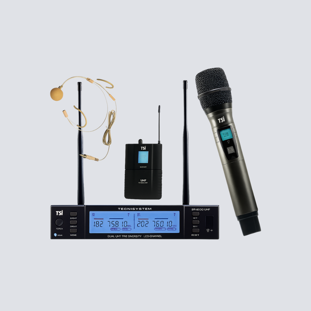Microfone Sem Fio – Sistema Profissional com Alta Performance