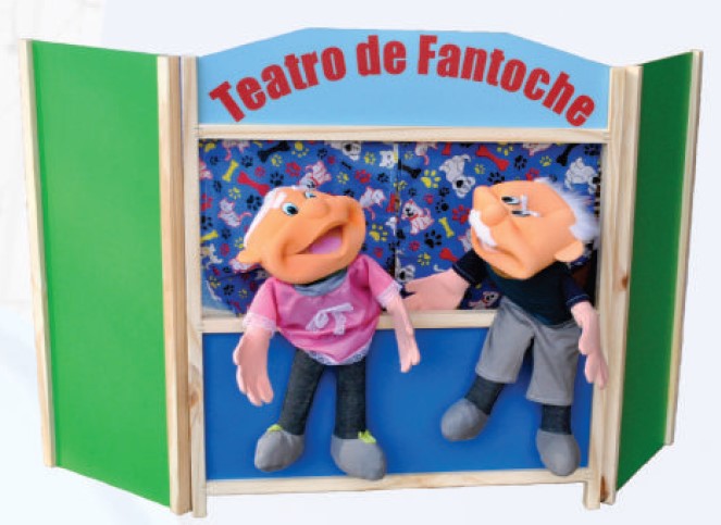 Brinquedo Teatro De Fantoches Pequeno