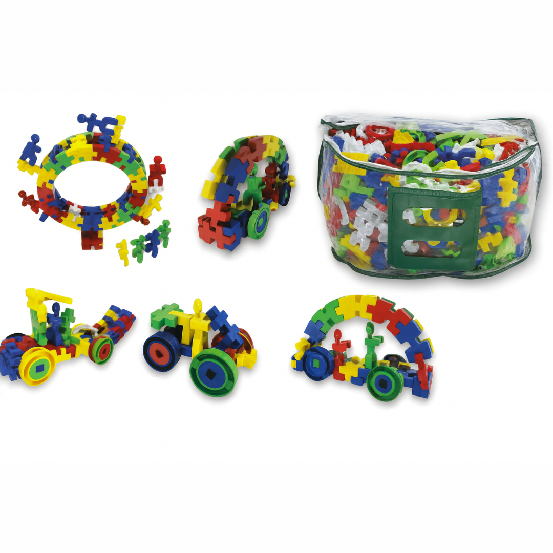 Multi Ideias – Conjunto Criativo de Encaixe com 500 Peças