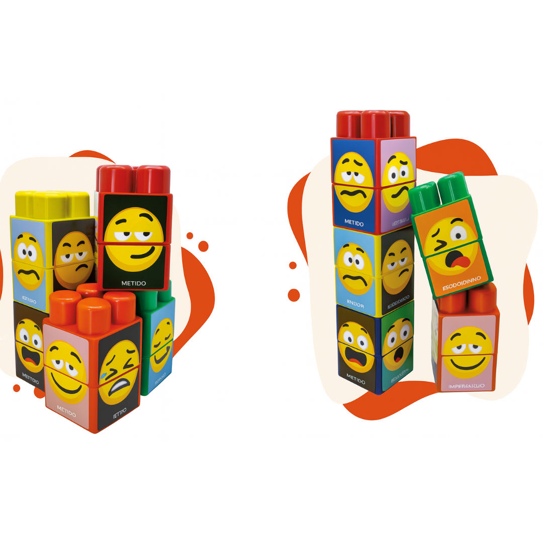 Bloco de Encaixe – Expressões e Emoções