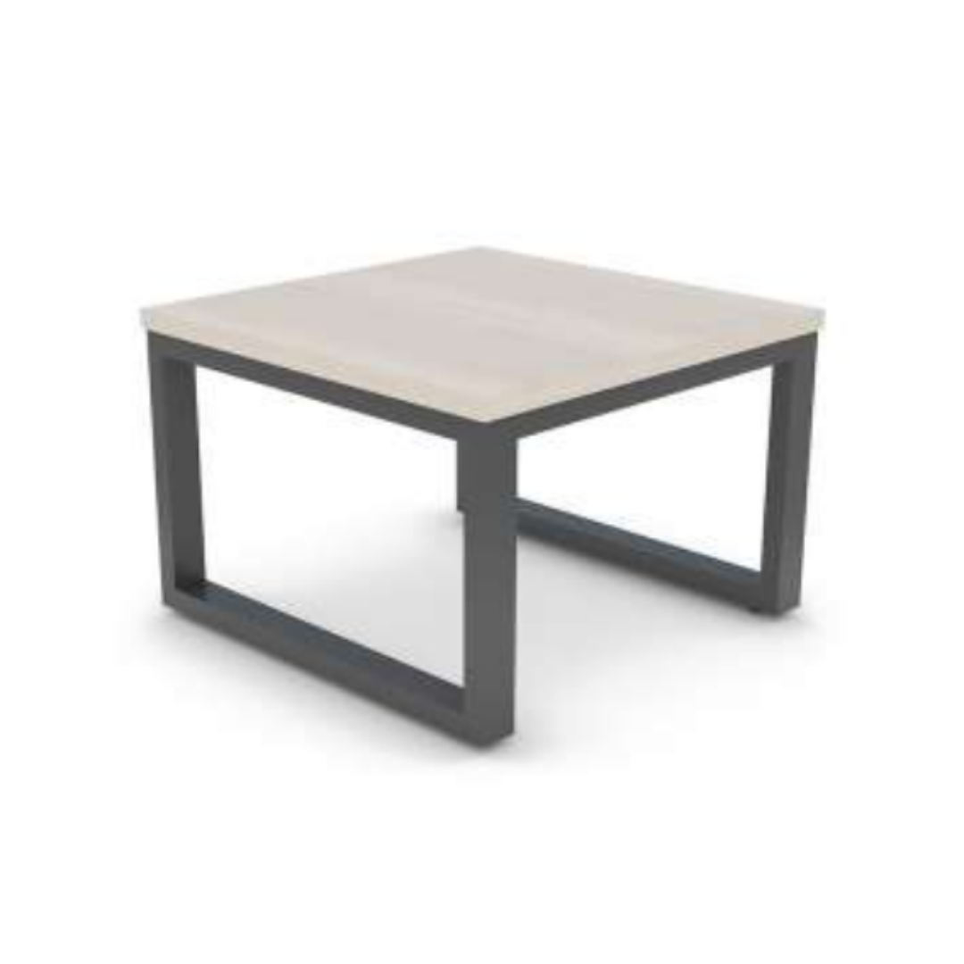 Mesa de Canto Base Metálica 600x600x350mm