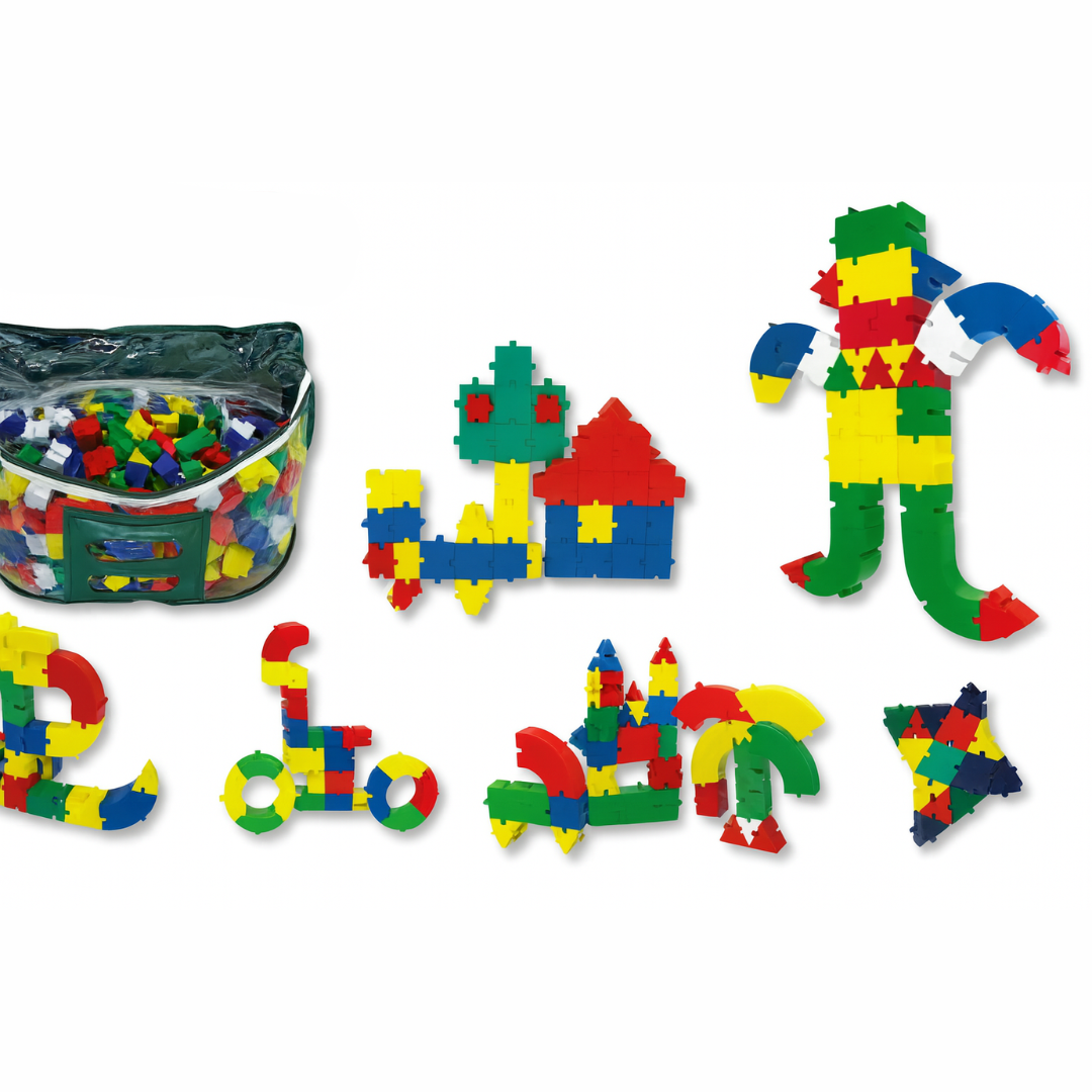 Multiblocos – Conjunto de 500 Blocos de Encaixe