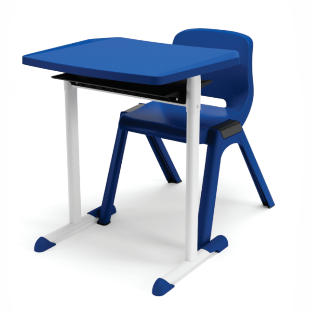 Conjunto Aluno Retangular Concha Adulto