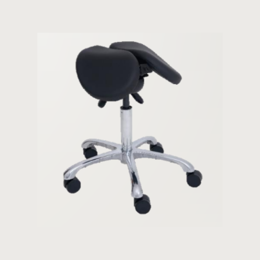 Cadeira Mocho com Assento Sela com Reguçagem de Abertura