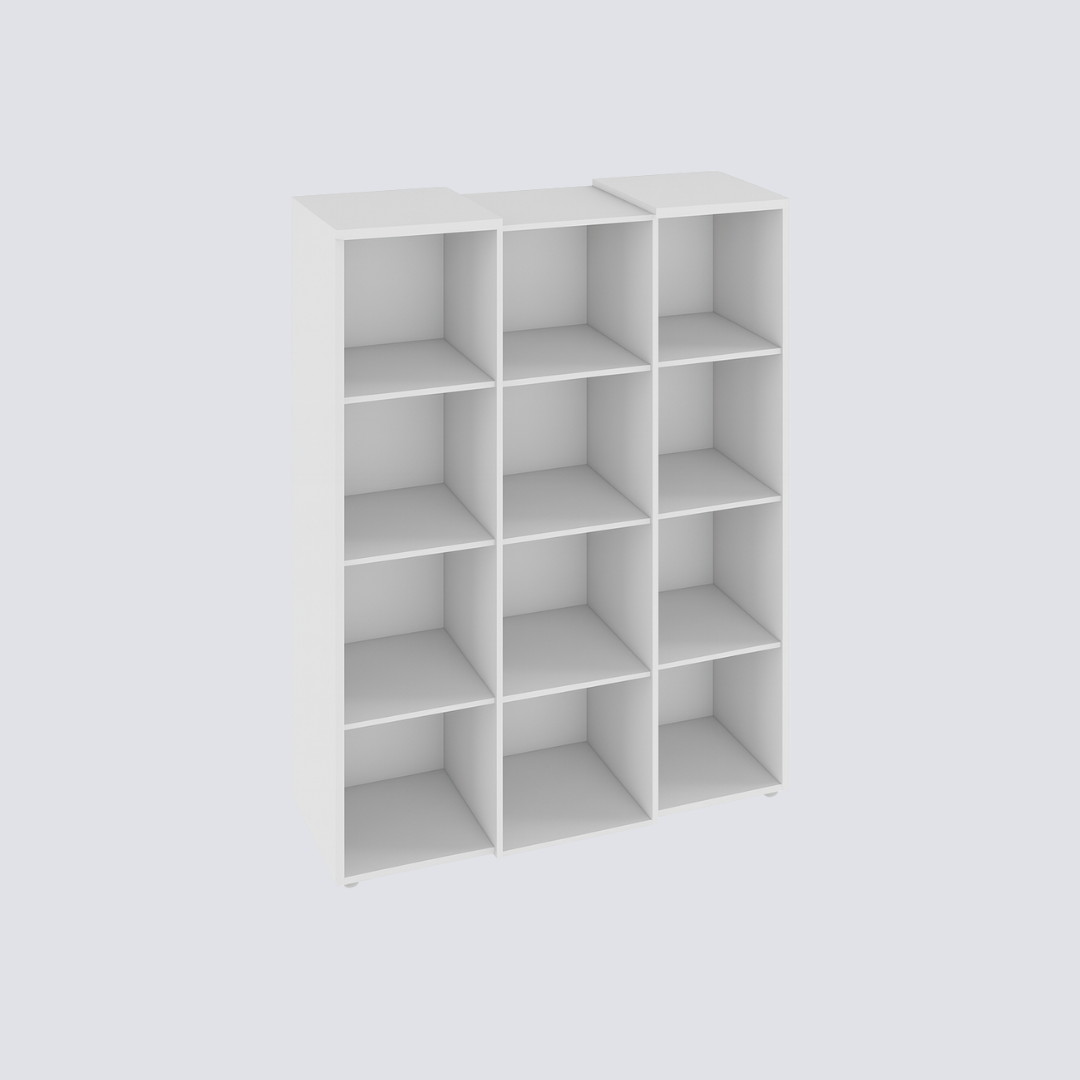 Armário Nicho em MDP com Acabamento Melamínico e Niveladores