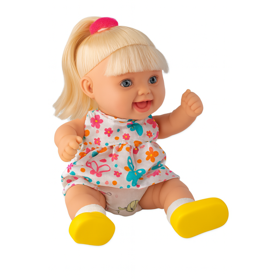 Boneca Menina Branca Sem Genitália – Articulada e Educativa